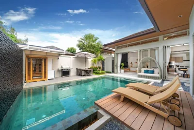 Villa con tre camere da letto — Villa private swimming pool and garden Phuket